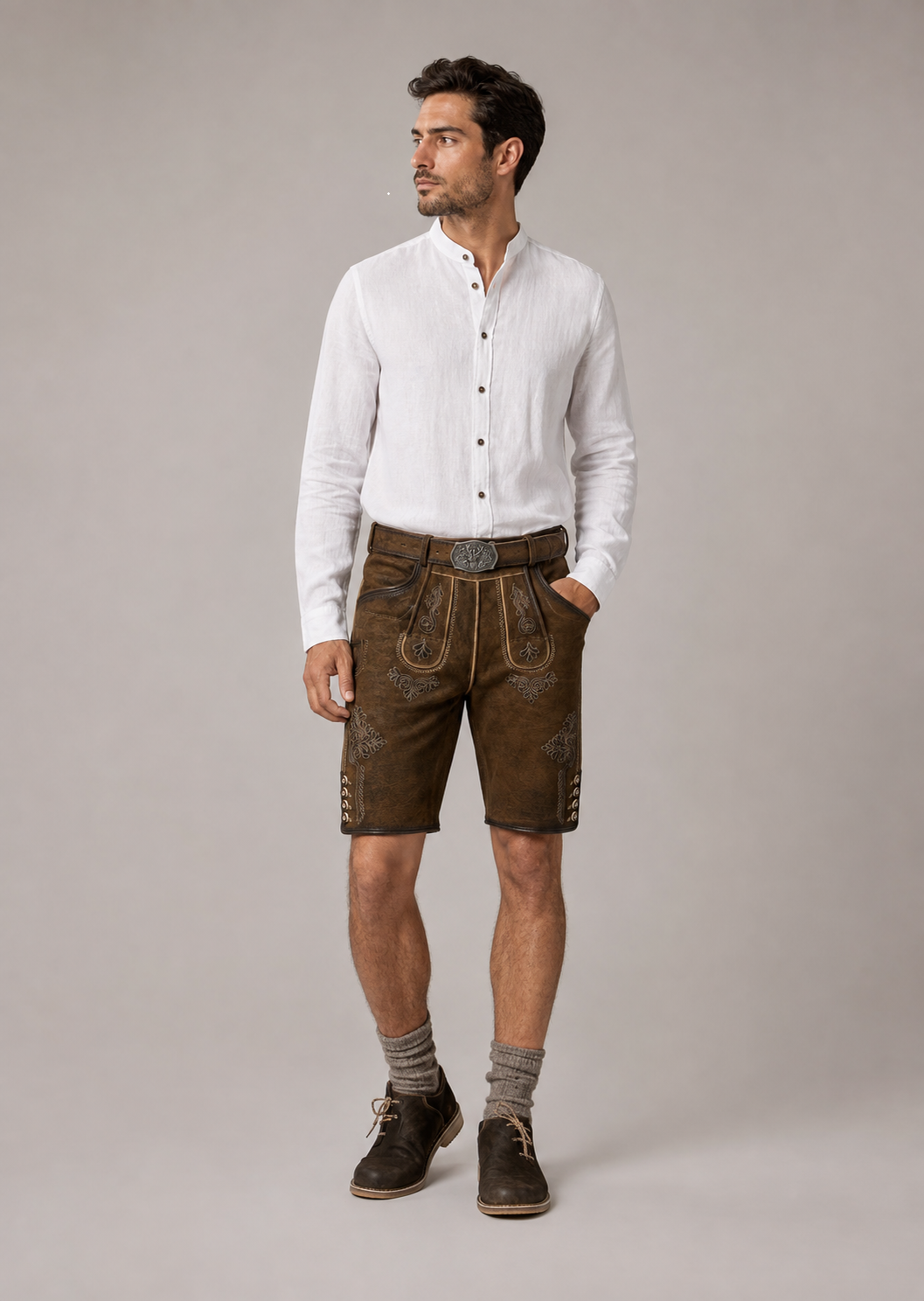 Pantaloni in pelle Schlern