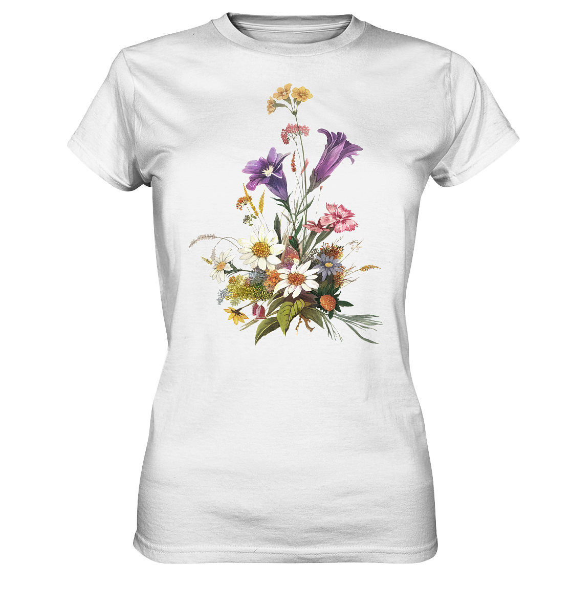 ALMBLUMEN - Damen Premium Shirt