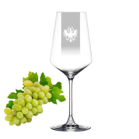 Bicchieri da vino con cervo in un set da 6