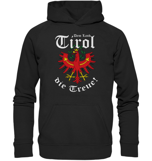 DEM LAND TIROL DIE TREUE - Basic Unisex Hoodie