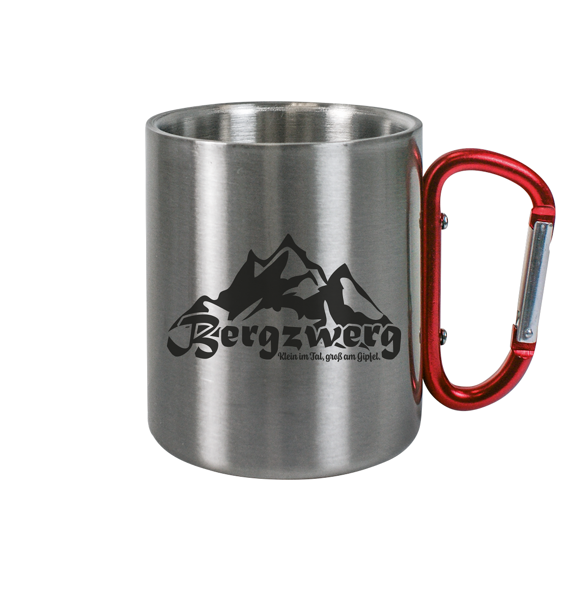 BERGZWERG - Edelstahl Tasse