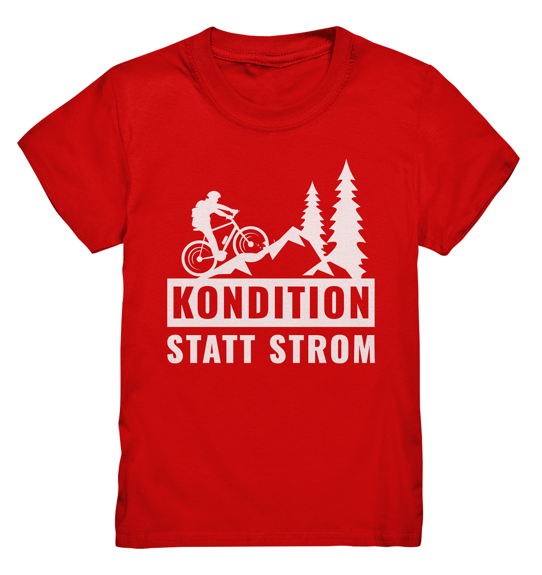 KONDITION STATT STROM - Kinder Premium Shirt