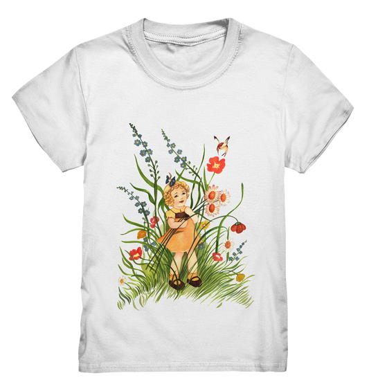 BLUMENMÄDCHEN - Kinder Premium Shirt