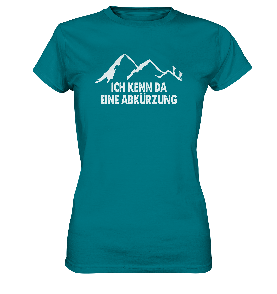 ICH KENN DA EINE ABKÜRZUNG - Ladies Premium Shirt