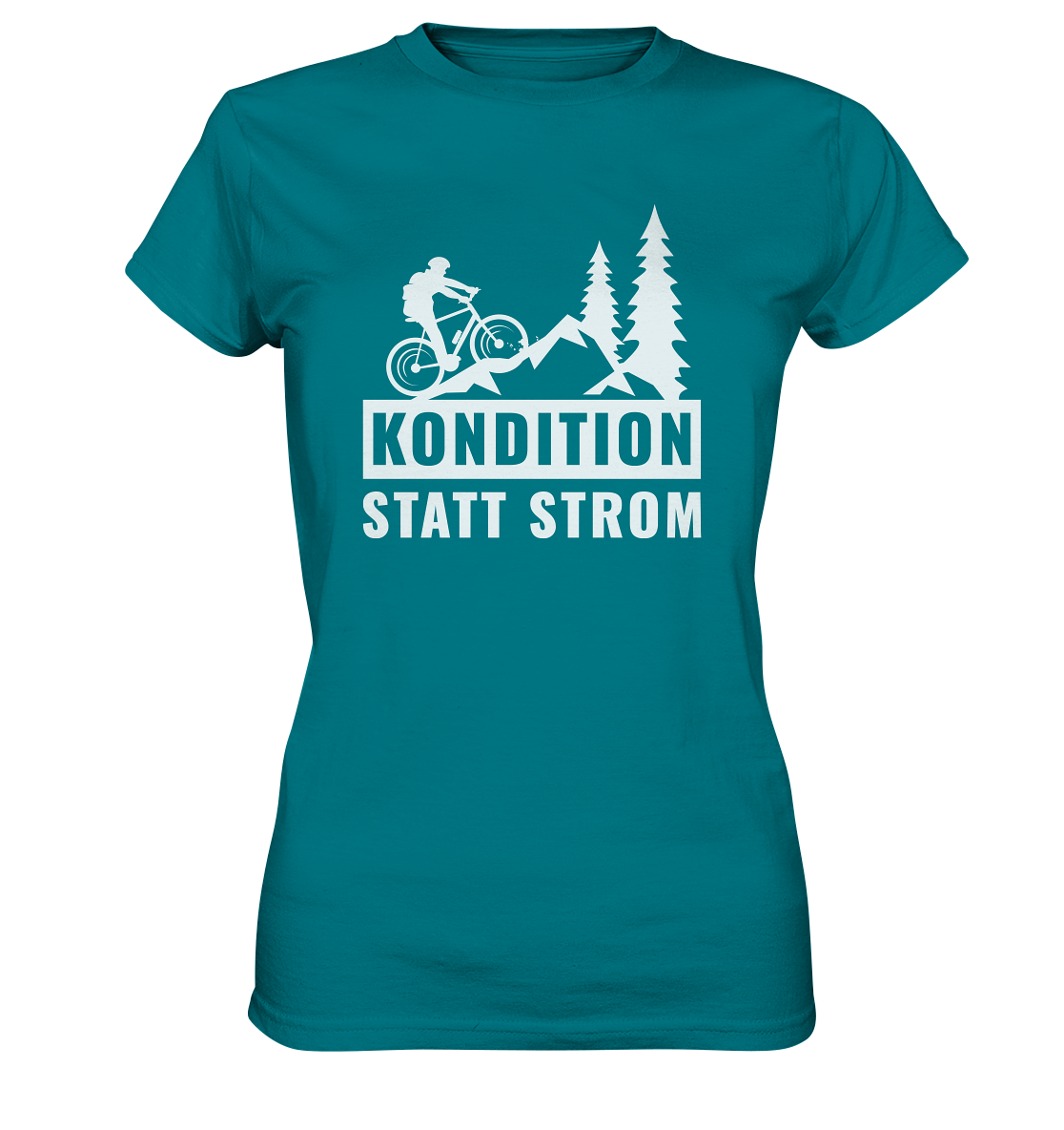 KONDITION STATT STROM - Damen Premium Shirt