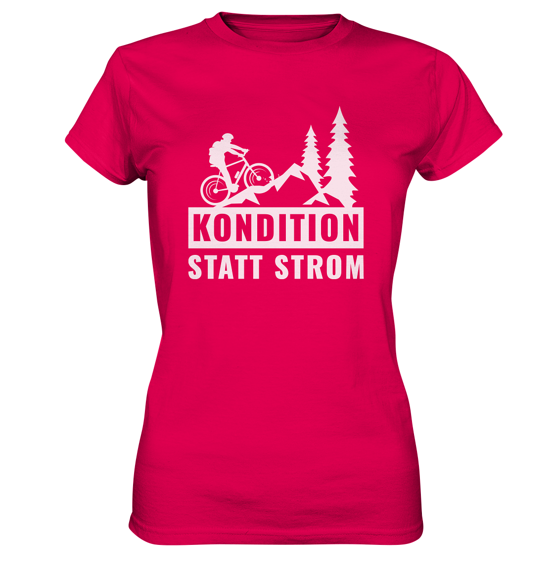 KONDITION STATT STROM - Damen Premium Shirt