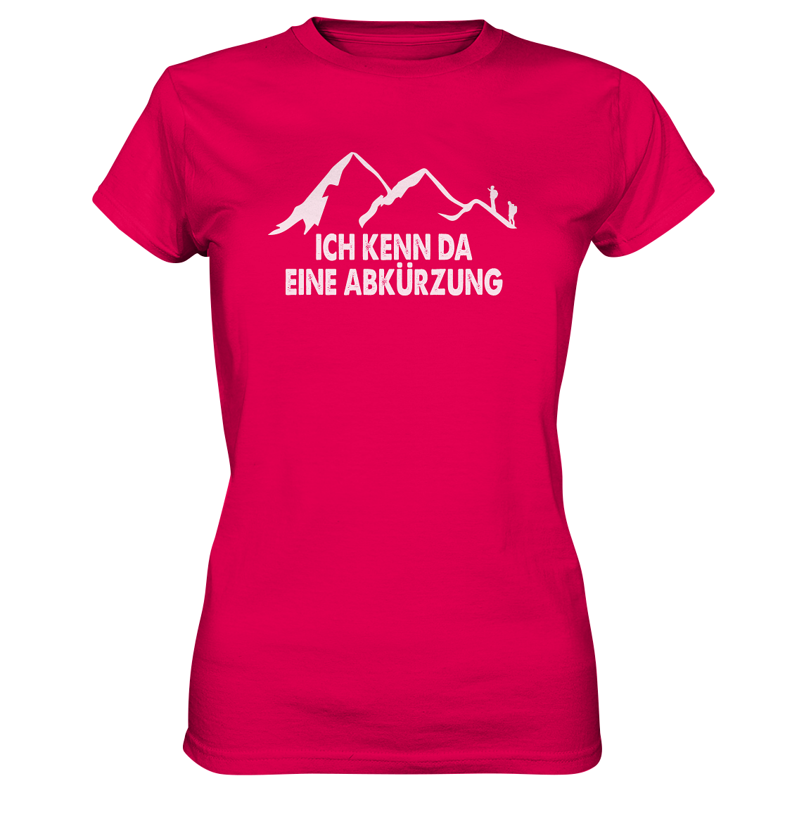 ICH KENN DA EINE ABKÜRZUNG - Ladies Premium Shirt