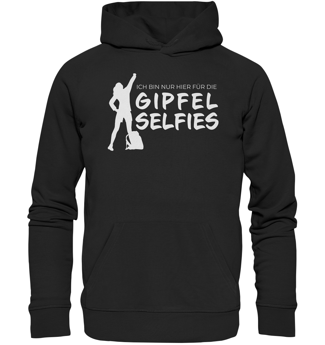 GIPFEL SELFIES - Organic Hoodie