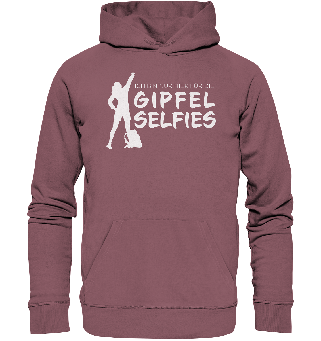 GIPFEL SELFIES - Organic Hoodie