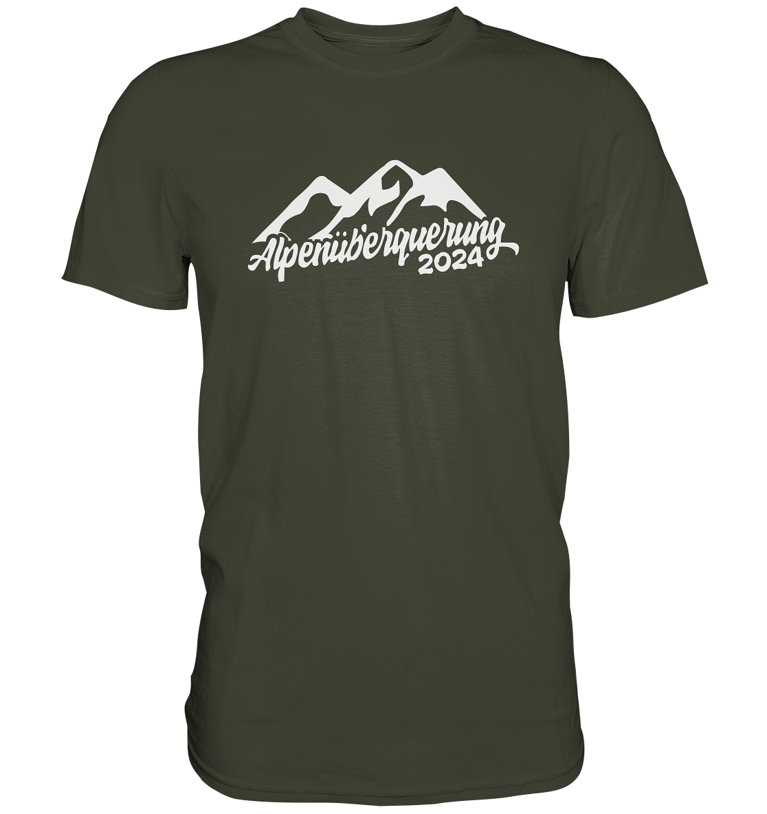 ALPENÜBERQUERUNG - Premium Shirt