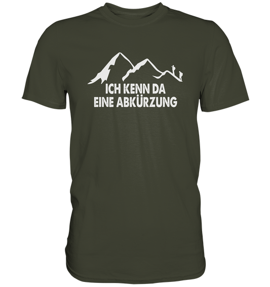 ICH KENN DA EINE ABKÜRZUNG - Premium Shirt