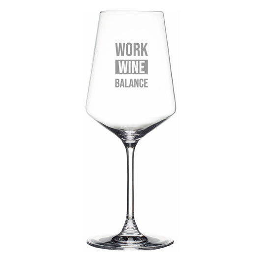 "Work WINE Balance" Weinglas